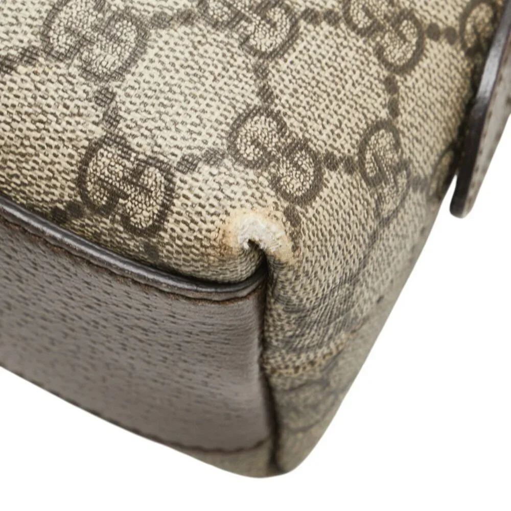 GUCCI Brown Leather Shoulder Bag - Picture 8 of 15